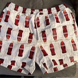 Coca Cola X FOREVER 21 Color Changing Swim Shorts Mens